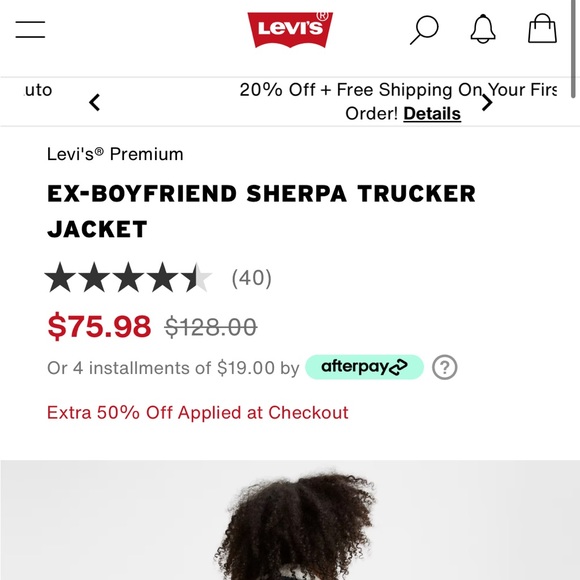 Levi’s Sherpa Trucker Jacket - Picture 3 of 5